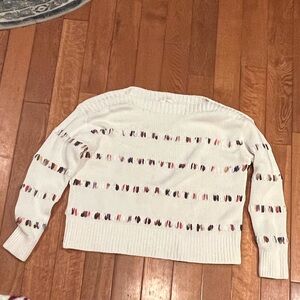 Lou&Grey forcLoft Cream Multicolor Women's Sweater